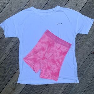 Victoria Secret PINK Pajama Set X Small thermal